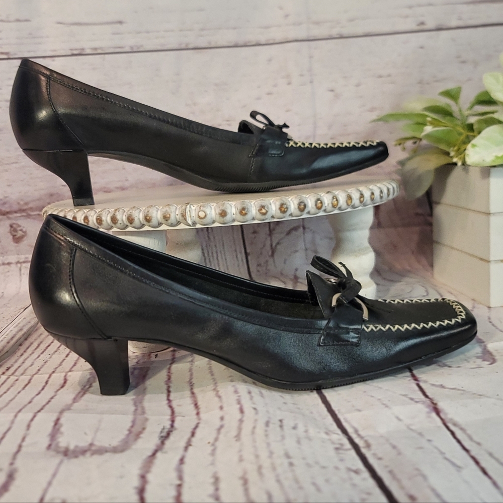Franco Sarto Black Women's Loafers Size 8.5 - Picture 5 of 14